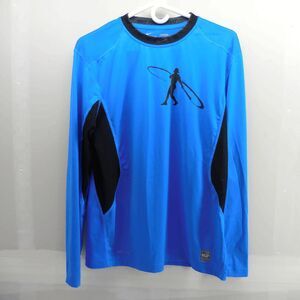 Nike Pro Combat DriFit Swingman Shirt Men’s size Fitted M Blue Black Ken Griffey